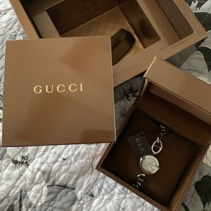 Gucci Horsebit Charm Watch Bracelet